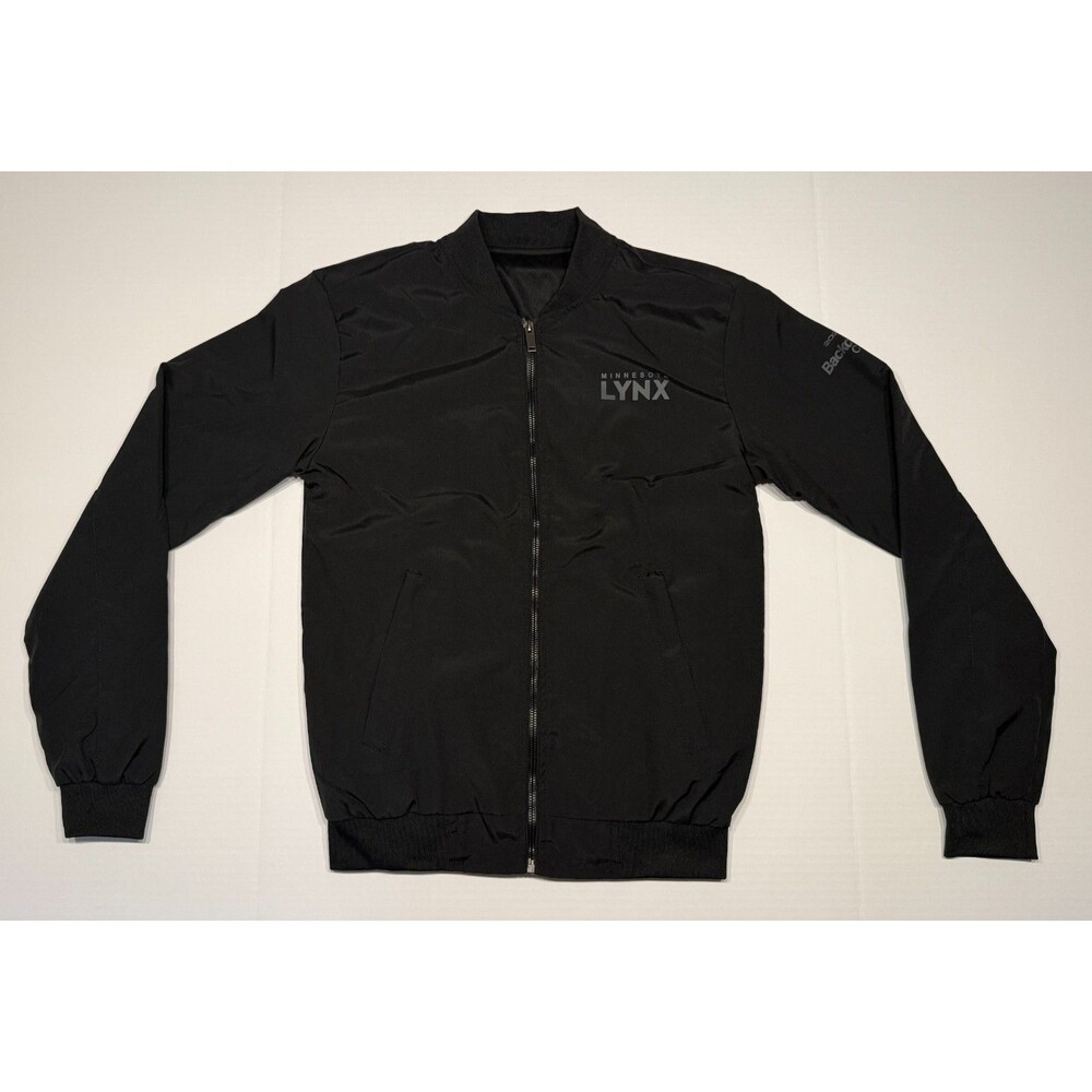 Minnesota Lynx 2025 Backcourt Club Bomber Jacket Black WNBA Size Small